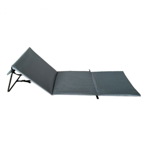 Ležaljka sklopiva za plažu 150x52cm siva