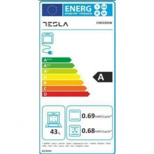 Šporet Tesla CM5220SW kombinovani