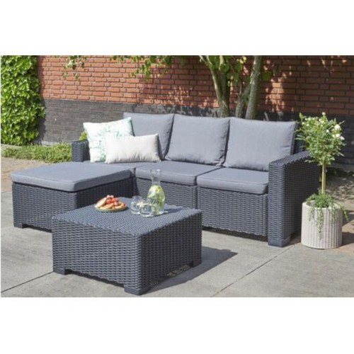 Keter Baštenskia garnitura California 3 seater modular CU 256622