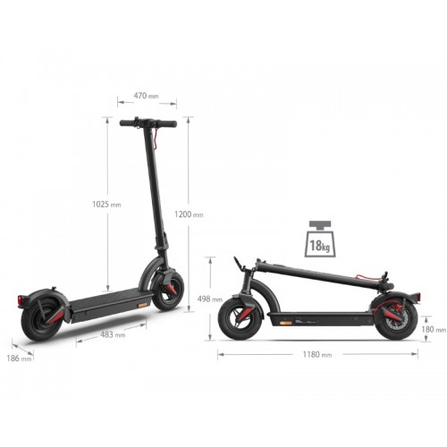 SHARP E-Scooter EM-KS2AEU-B električni trotinet