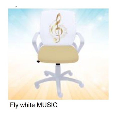 Dečija Stolica Fly White Music 