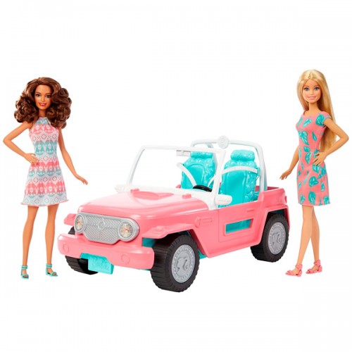 Barbie 2 lutke u automobilu 19876