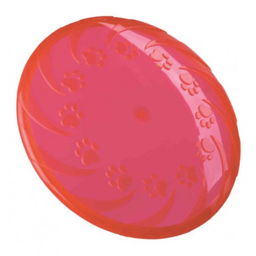 Frizbi od termoplastične gume 18 cm crvena