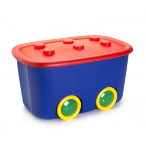 Kutija Za Odlaganje Igracaka Sa Tockovima Kis Funny Box Olimp Sport