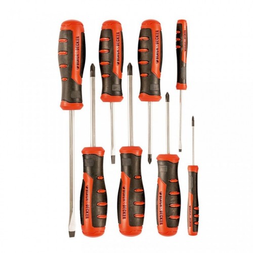 Garnitura odvijača 8 kom Black & Decker BDHT0-66450