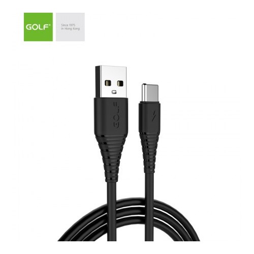 USB kabl na Tip C usb 1m GOLF GC-64t crni 00G130