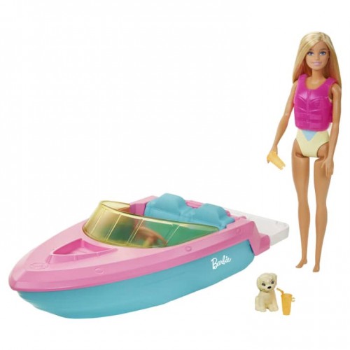 Barbie gliser sa barbikom i ljubimcem 903560