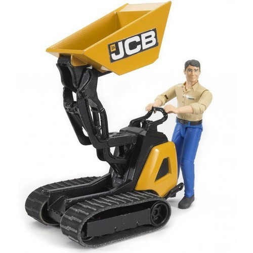 Guseničar JCB ručni sa figurom Bruder 620042