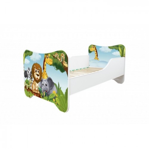 Dečiji krevet Happy Kitty – Africa 140x70 cm