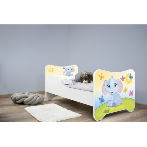 Dečiji krevet Happy Kitty – Little Elephant 140x70 cm