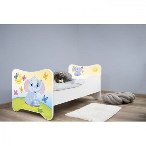 Dečiji krevet Happy Kitty – Little Elephant 140x70 cm