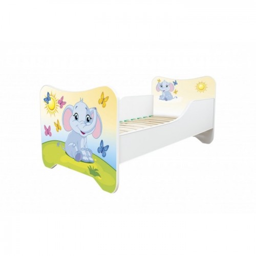 Dečiji krevet Happy Kitty – Little Elephant 140x70 cm