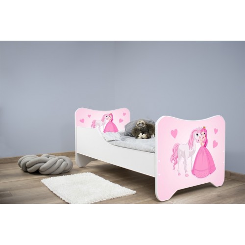Dečiji krevet Happy Kitty – Princess and Horse 140x70 cm