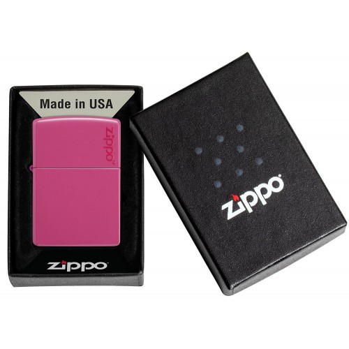 Zippo Upaljač Ciklama Frequency Zippo Logo
