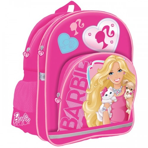 Ranac školski sa ojačanjem Barbie StarPak roze