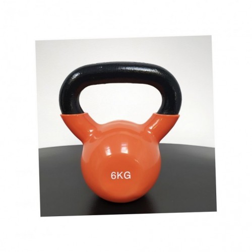 Kettlbel Metal+ Vinyl 6 kg RX DB2174-6 Orange