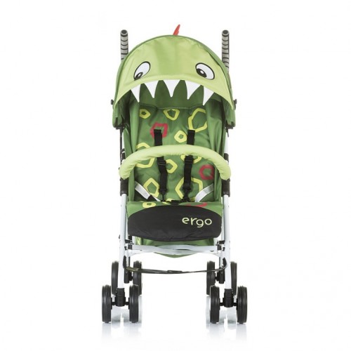 Kišobran kolica za bebe Ergo 6m+ Chipolino Green Dino