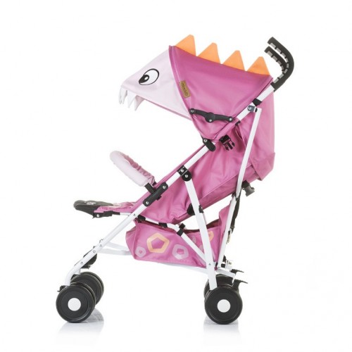 Kišobran kolica za bebe Ergo 6m+ Chipolino Pink Dino