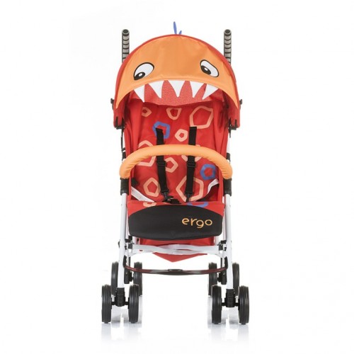 Kišobran kolica za bebe Ergo 6m+ Chipolino Red Dino