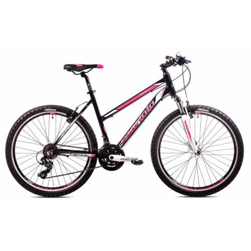 Bicikl Mountain Bike 26in Monitor lady fs crno pink ram 17in