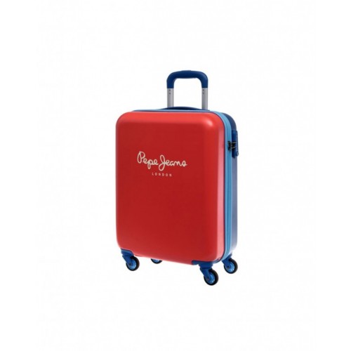 KOFER BICOLOR BOY RED TROLLEY Pepe Jeans