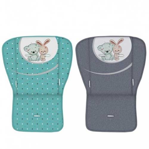 Kolica za Blizance Twin Green & Grey