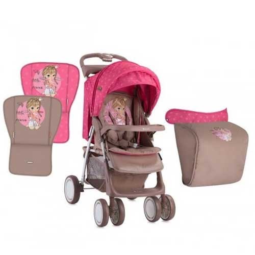 Kolica Foxy Beige & Rose Princess