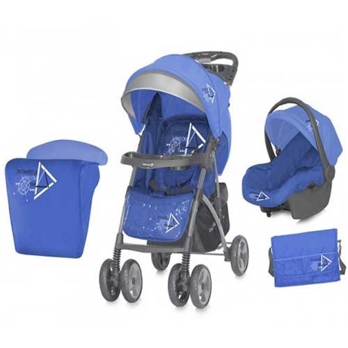 Dečija kolica Bertoni Rio Blue 2u1 set