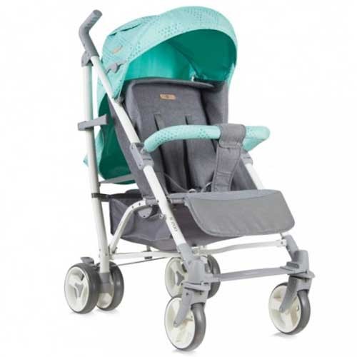 Kolica za bebe S-200 + Zimska Navlaka Green & Grey Cities