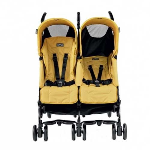 Kolica za bebe Pliko Mini Classico Twin Mod Yellow