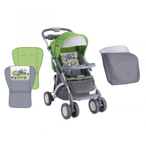 Kolica Apollo Green & Grey Car
