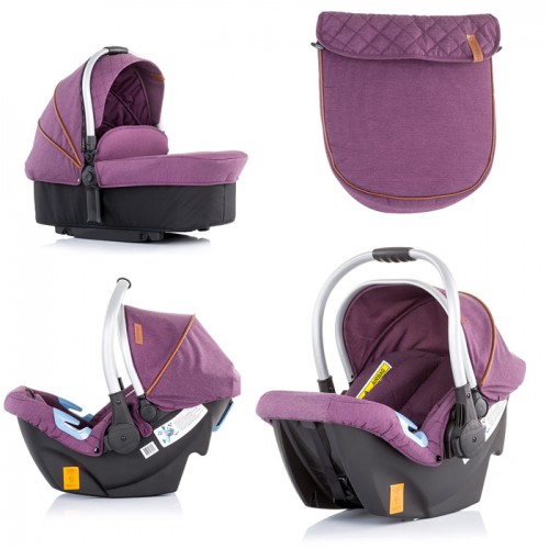 Kolica za bebe Baby stroller Prema 3 u 1 Chipolino 0+ Amethyst