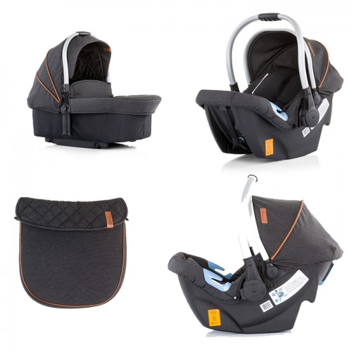 Kolica za bebe Baby stroller Prema 3 u 1 Chipolino granite grey