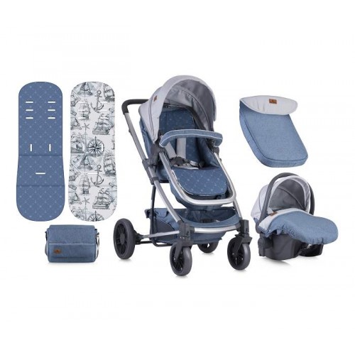 Kolica za bebe S-500 Set Grey Maps