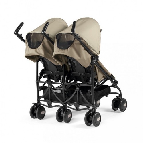 Kolica za blizance Peg Perego Mini Classico Twin Class Beige