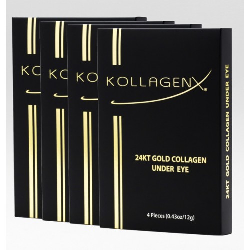 KollagenX Maska za predeo oko očiju 24KT Gold 4kom.