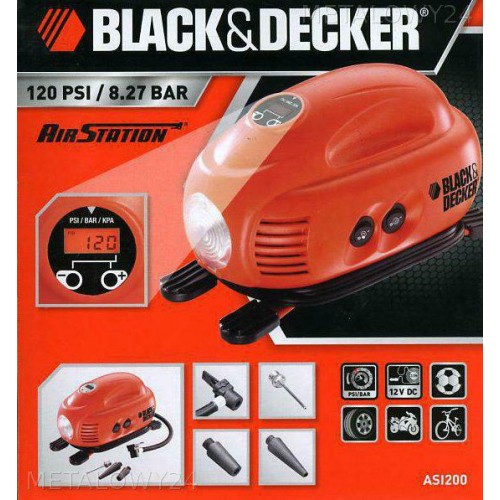 Kompresor Black & Decker ASI200 12 V DC