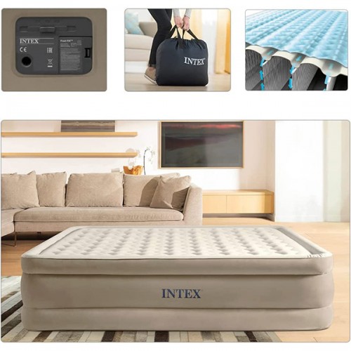 Krevet na naduvavanje Dura-Beam Deluxe 152x203x46cm Intex 64428ND