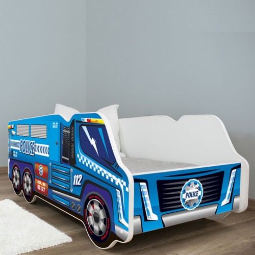 Krevet za dete Truck Police140x70 cm