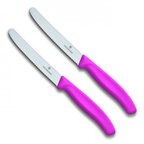 Victorinox kuhinjski nož 11 cm 2 kom Pink