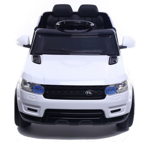 Dečiji auto na akumulator Land Rover Mini beli sa mekim gumama i kožnim sedištem