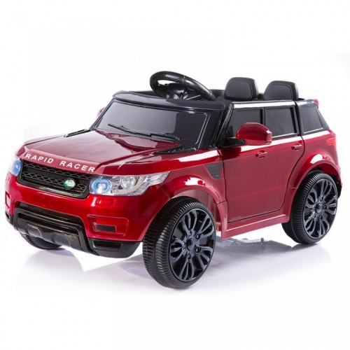 Automobil na akumulator Land Rover Mini crveni