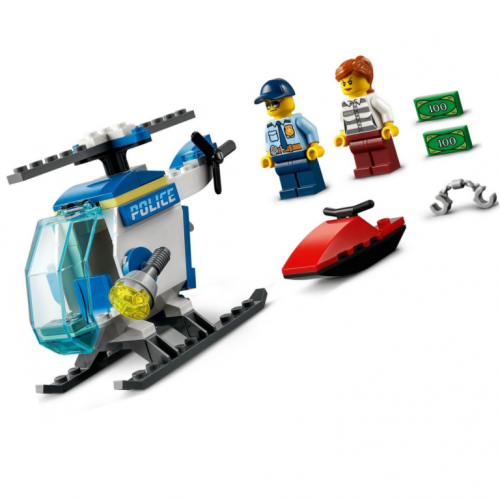 LEGO KOCKE - Policijski helihopter1