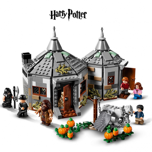 LEGO KOCKE Harry Potter - Hagridova koliba1