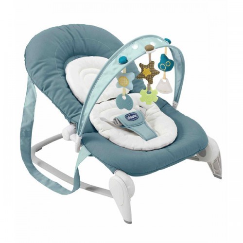 Ležaljka ljuljaška za bebe Chicco Hoopla plava
