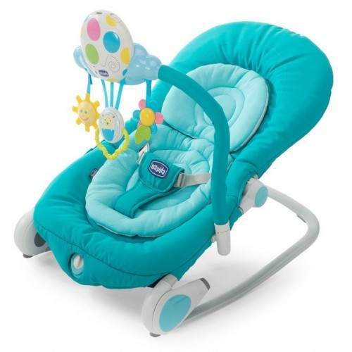 Ležaljka ljuljaška za bebe Chicco Ballon Light Blue