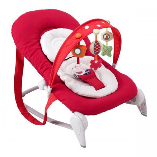 Ležaljka ljuljaška za bebe Chicco Hoopla crvena