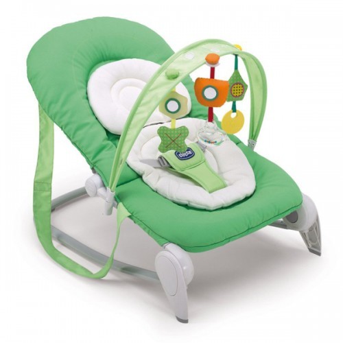 Ležaljka ljuljaška za bebe Chicco Hoopla zelena