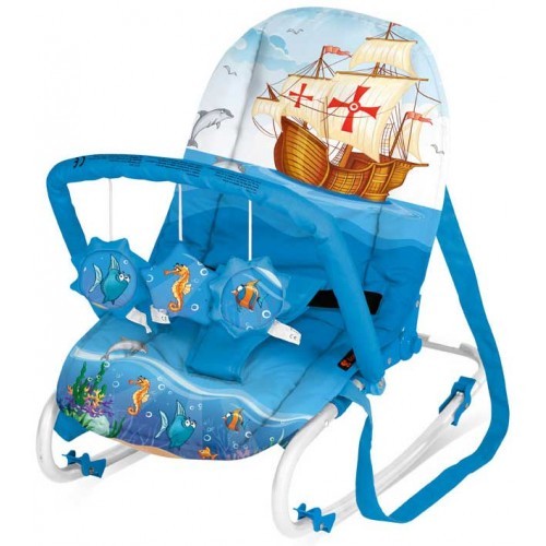 Ležaljka ljuljaška za bebe Bertoni Top Relax XL Brod