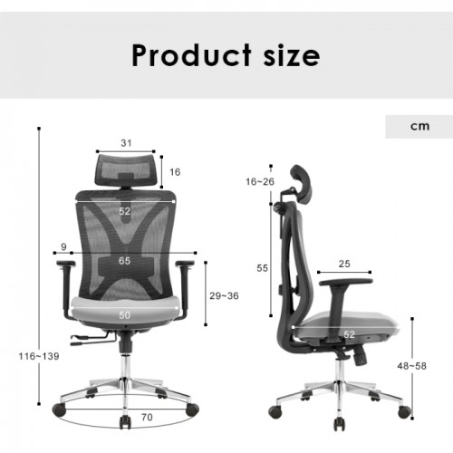 Ergonomska radna stolica PRIM